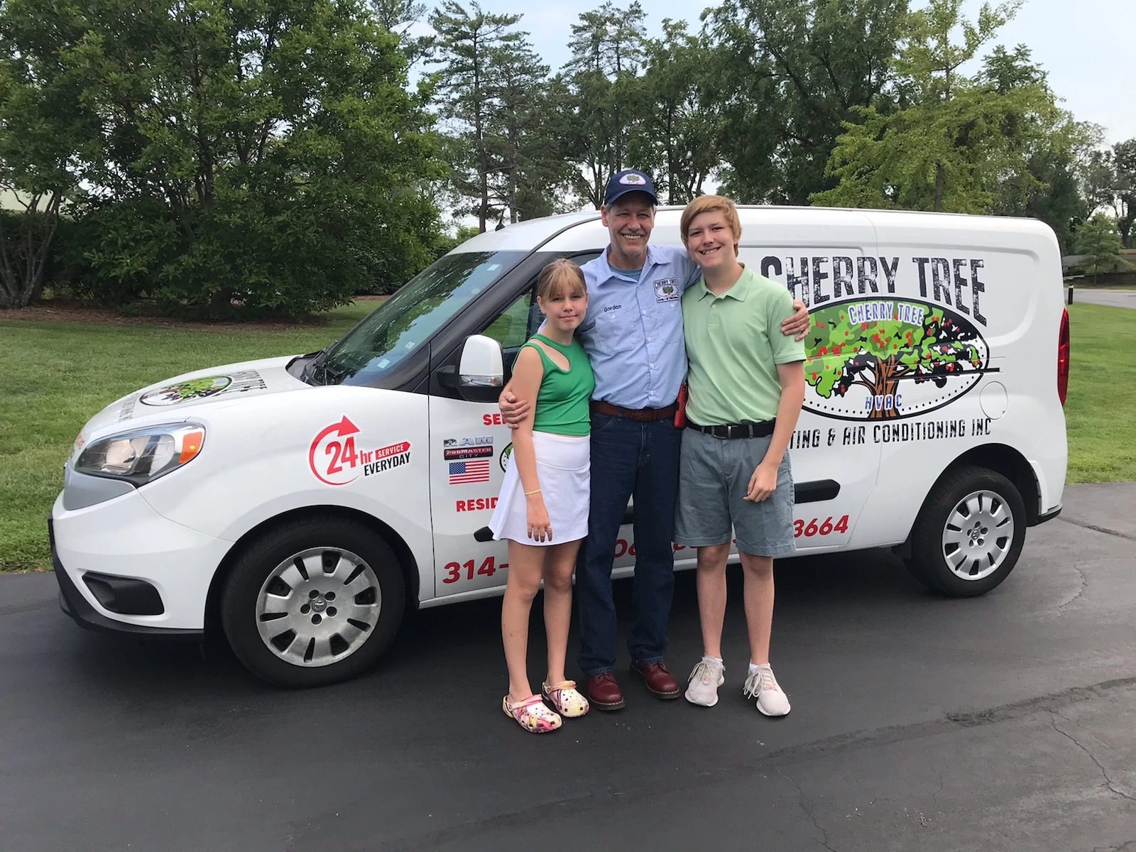 cherry tree hvac family & van